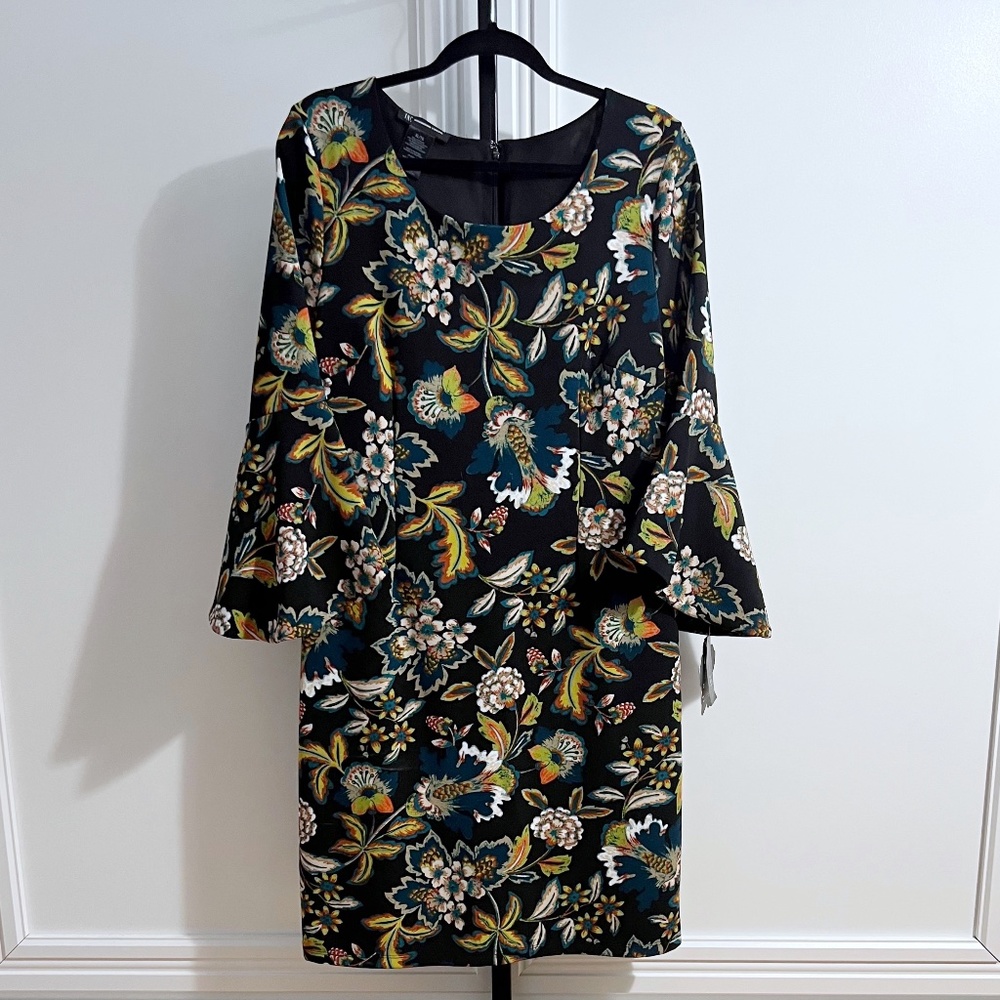 Anna Sui Loves I.N.C Floral print Dress L-XL